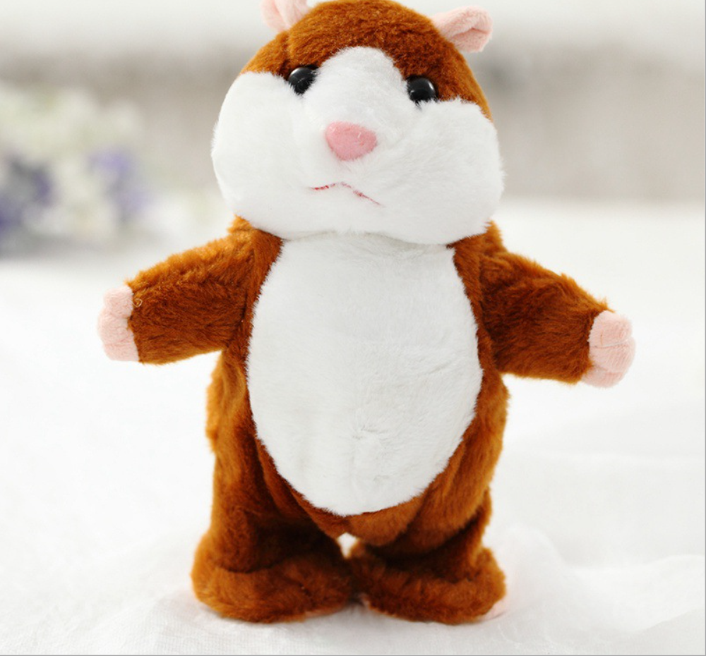 The hamster who repeats what we say